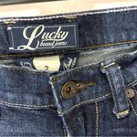 Lucky Brand Blue Ankle Cropped Jeans with Distressed Hem Stark Sweet N Low Photo 4