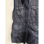 Banana Republic Cotton Polyurethane Coating Drawstrings Vest Women's Size Small Photo 1