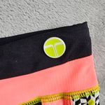 Trina Turk  Recreation Cropped Leggings Pink Black Women's Size  Small Photo 3