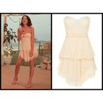 đź’•SPELL GYPSY X FREE PEOPLEđź’• Mira Bustier RaRa Dress Ivory Small S NWT White Photo 6