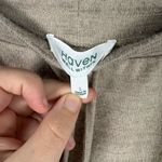 Haven Well Within Sweater Knit Pants Light Tan Size Large Loungewear Cozy Photo 1