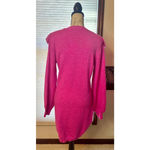 NWT Fate Extra Large Ruffle Sweater Dress Pink Size XL Photo 7