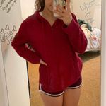 Cute Soft Red Jacket Photo 1