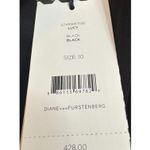 Diane Von Furstenberg  Black‎ Lucy Jumpsuit Boatneck Dolman Sleeve Size 10 Photo 4