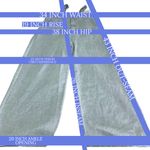 LINOLUCE LIGHT BLUE DENIM HIGH WAIST OVERALLS NWT (L) Size L Photo 11