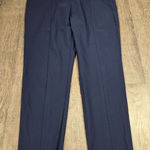 Chico's So Slimming by Solid Navy Blue Dress Pants Size 2.5 Ankle - Large 14/16 Photo 0