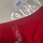 Christmas Snowman Snowflake Red Embroidered Sweater Vest 90's Style Size Large Pink Photo 4