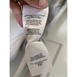 Tahari  Cold Shoulder Lightweight Gray Top Womens‎ Small Short  Sleeve Photo 5