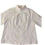 Chico's Weekends by Jacket Womens 2 (L/12 ) White Photo 15