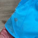 Lululemon Hotty Hot High-Rise Lined Short 4" Kayak Blue Light Women Size 6 Photo 3