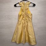 Disney Beauty and the Beast Belle Gold Fit Flare Dress Princess Costume size XS Photo 4