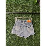 Wrangler MOUSSY VINTAGE Distressed High Waist Button Closure Denim Jean Shorts Size 24 Photo 2
