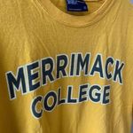 MV Sport Merrimack College Yellow Short Sleeve Tee Photo 2