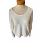 Madewell  Whisper Cotton Crewneck Long-Sleeve Tee size medium Photo 2