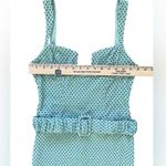 ASOS NWOT  Design Polka Dot Belted Mint Midi Dress Size 4 Bodycon Formal Wedding Photo 5