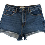 Abercrombie & Fitch Abercrombie & Fitch Mom Short High-rise Jean Denim Cutoffs Women's 29 Stretch Photo 0