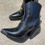 Golden Goose  Black Nora Leather Cowboys boots Photo 2