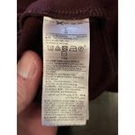 Old Navy  Stevie Pants Womens Large Burgundy Ponte Knit Skinny Leg Leggings Ankle Photo 8