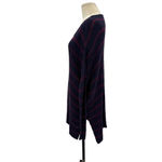 Free People  Shipping News Tunic‎ Sweater Navy Blue Stripe Size Small Photo 5