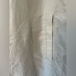 Theory  Wandu Cream / Tan 100% Silk, Sleeveless Shift Dress, Pockets; size 0 Photo 1