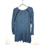 Free People  sequin embellished blue tunic‎ Photo 6
