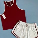 Outdoor Voices NWT RecMesh Boysenberry Tank Photo 3