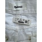 Madewell NWT  The Ballon Jeans Size 26 Tile White Wide Leg Denim Photo 9