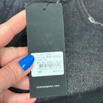 One Teaspoon  Worn Black Bandit Denim Shorts Size 31 NWT Boho Cuffed Black Shorts Photo 3