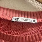 ZARA ✨ Pink Jacquard Crop Pink Sz Small Top✨ Photo 8