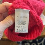 Strut & Bolt  Los Angeles Red Cotton Textured Sweater New Photo 9