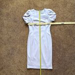 Marc New York  Dress 6 Midi Silver accent zipper Lilac Purple Tulip Sleeve Photo 7