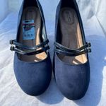 Giani Bernini  Navy blue suede pumps with Straps Photo 1