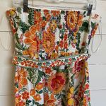 Joie  Strapless belted mini dress w/ tiered‎ skirt 14 - NWT Photo 5