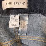 Lane Bryant  Flex Magic Waistband Dark Wash Mid-Rise Girlfriend Short Size 28 Photo 2