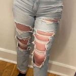 American Eagle  ripped mom jeans Photo 0