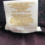 Matty M Plum Paisley Print Leggings Small EUC Stretchy Activewear Yoga Pants Black Photo 9