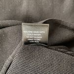 Olivaceous women's size medium black long sleeve ribbed mock neck bodysuit Photo 13