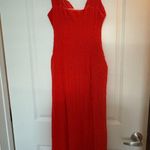 Free People Orange  Dress Photo 3