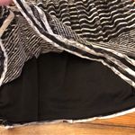 Leslie Fay  lace cocktail mini dress black and white short sleeve size 8 Photo 4