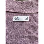 Croft & Barrow  Cardigan Women’s Size M Purple Open Front Long Sleeve Knit Sweater Photo 7