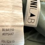 The Bikini Lab  One-Piece Swimsuit Front Cut Out Ruched Stripes Adjustable Green M Photo 3