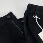 KANCAN Jean Shorts Size 11/29 Black NWT Denim Stretch Cutoff Fringe Summer Photo 3