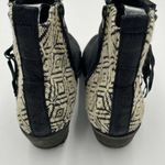 Madden Girl  Womens Hawke Ankle Boot Black Fabric & Textile Size 9 M Fringe Photo 3