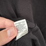 Christopher & Banks  Black Wide Strap Tank Top Women's Size Medium Cotton Blend Photo 6