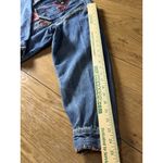 Sara Studio Y2K Jean Jacket Women XL Blue Studded Art Boho Embroidered Hippie Photo 12