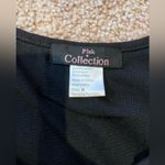 PINK COLLECTION Sequin Sparkle Mini Black Party Dress Size M Photo 1