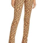 We Wore What Stiletto High Waist Split Hem Leopard Skinny Jeans NWT Photo 0