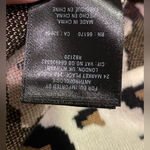 Anthropologie Field Flower Leopard Print Mock Boho Chic Cozy Sweater Size XS Photo 5