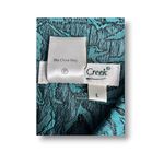 Coldwater Creek Vintage Turquoise Jacquard Jacket Textured Blazer Retro Artsy L Photo 3