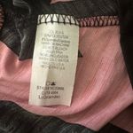 None NWOT Pink/Black‎ Chevron Dress -L Photo 2